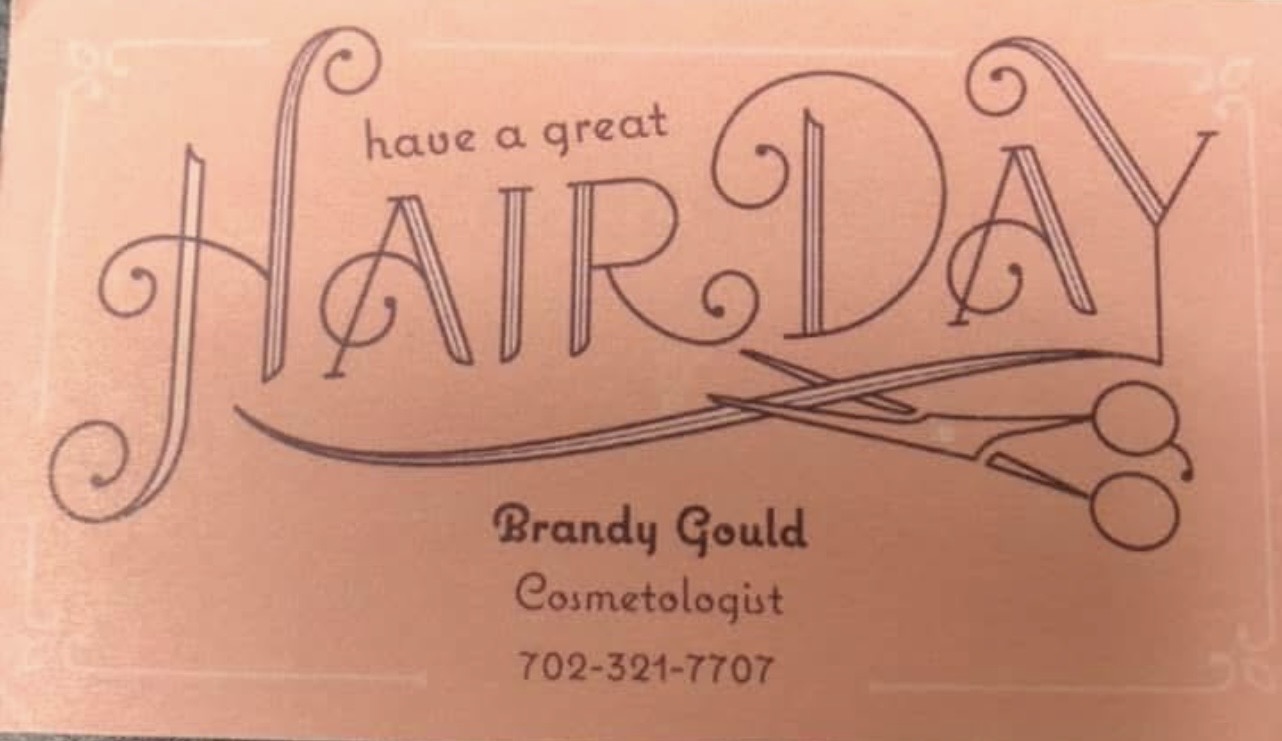 Brandy Gould's own business card